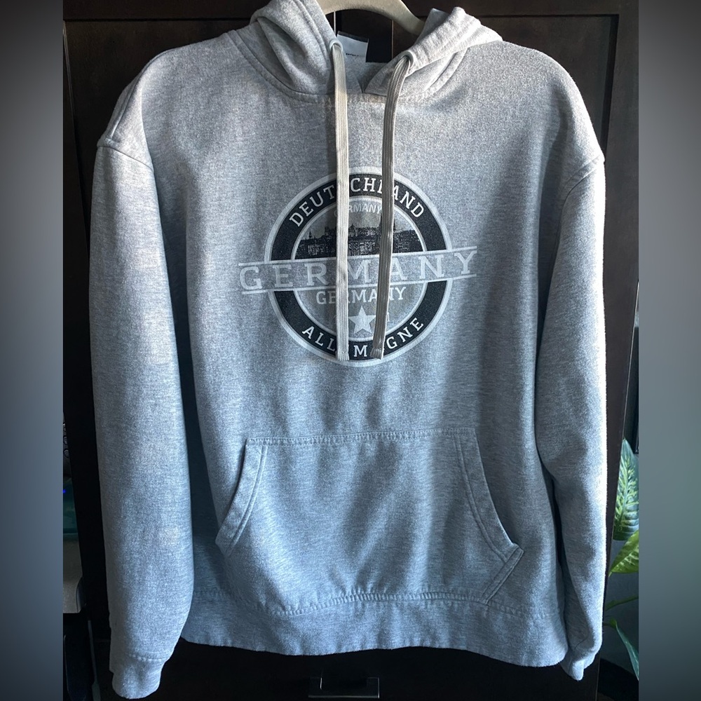 Light grey Safon Germany “Deutschland” hooded sweatshirt